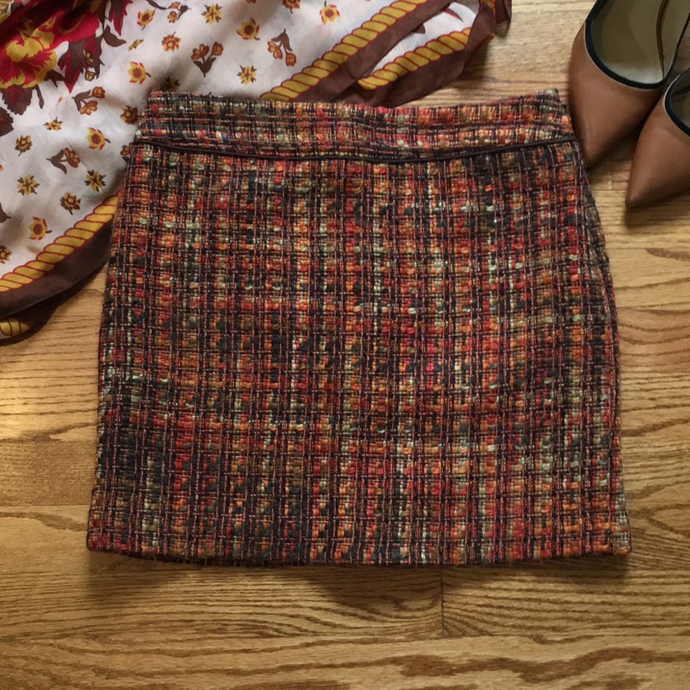 Tweed Miniskirt